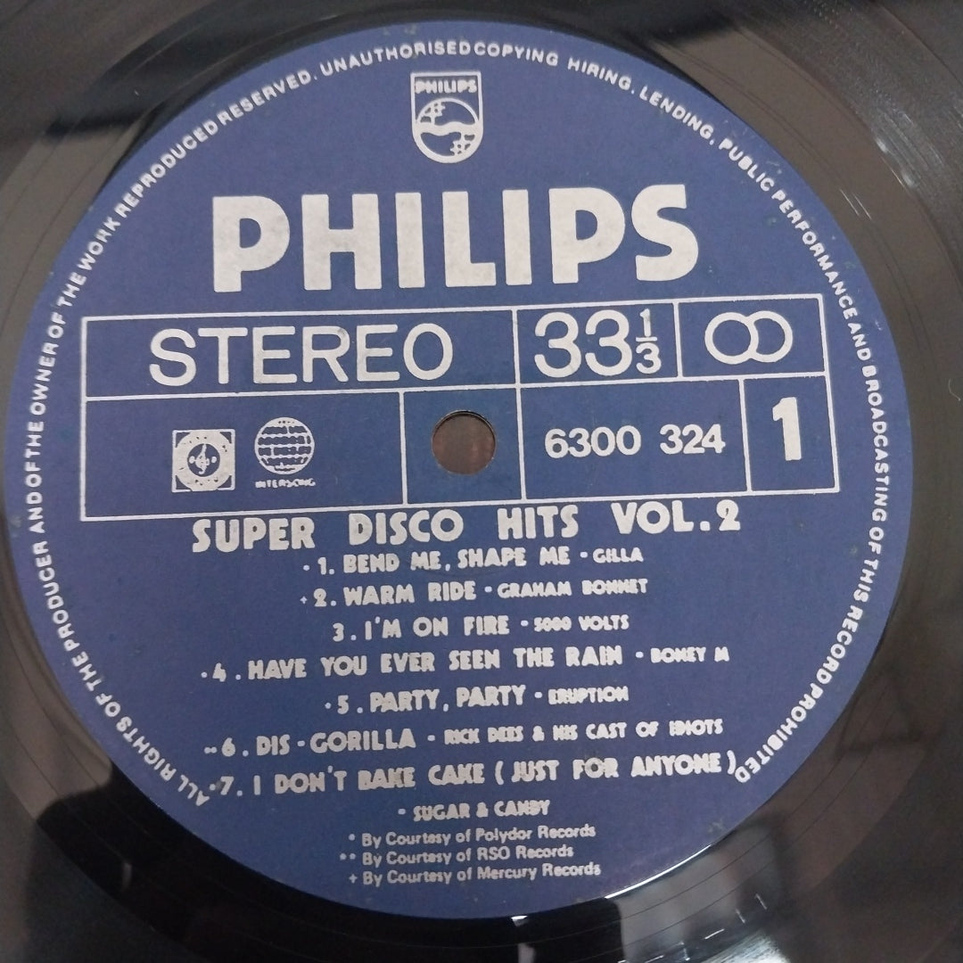 Various - Super Disco Hits Vol. 2 (Vinyl)