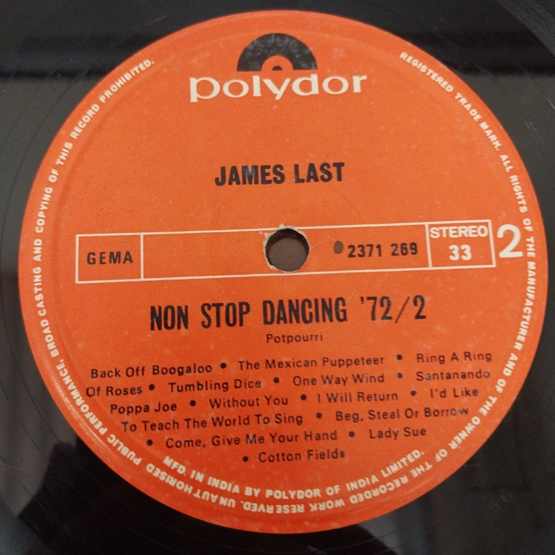 James Last - Non Stop Dancing '72/2 (Vinyl)