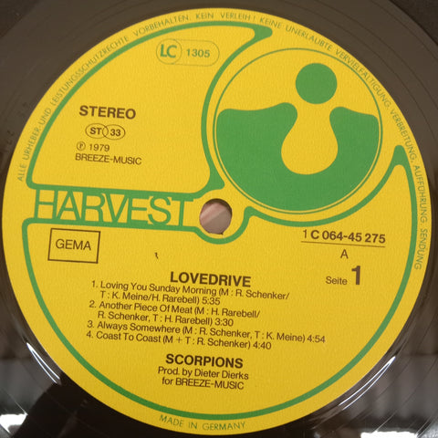 Scorpions - Lovedrive (Vinyl)