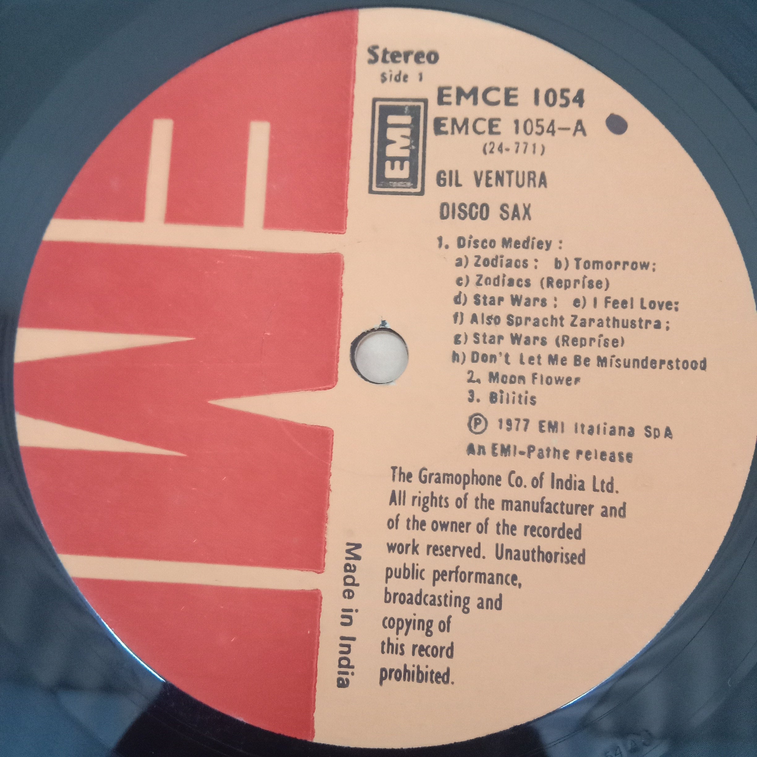 Gil Ventura - Disco Sax (Vinyl)