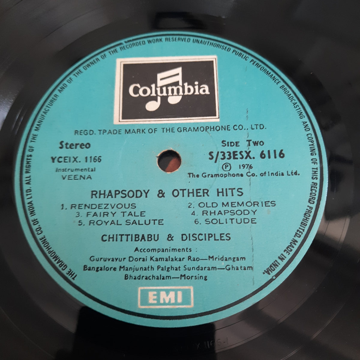 Chitti Babu - Musings Of A Musician Vol III (Vinyl)