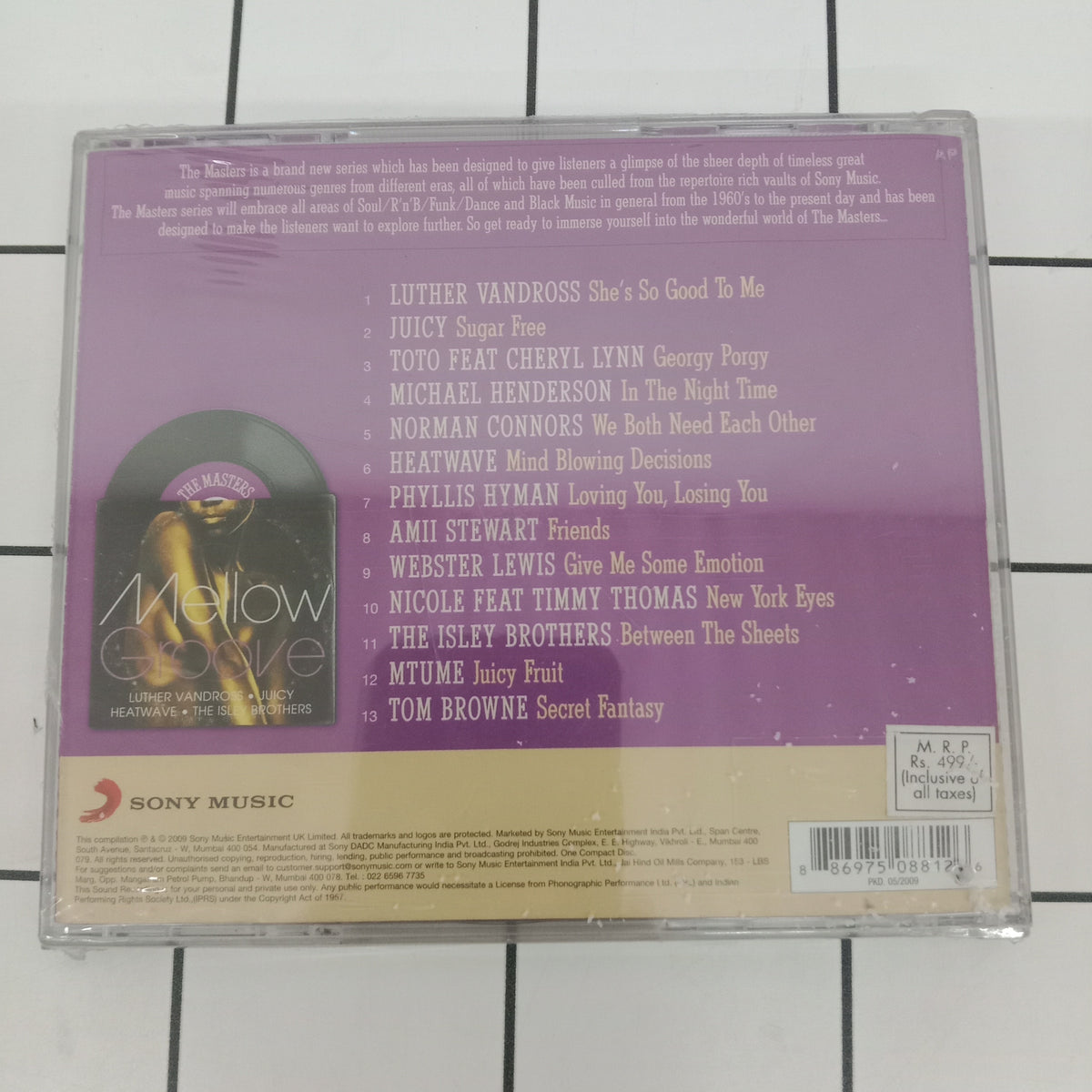 Various - Mellow Groove (CD)
