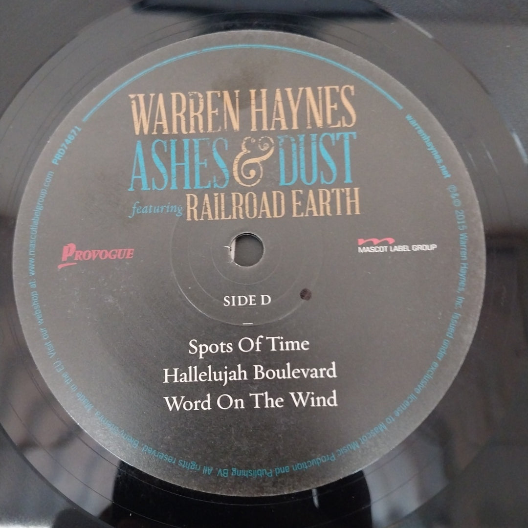 Warren Haynes Featuring Railroad Earth - Ashes & Dust (Vinyl) (2)