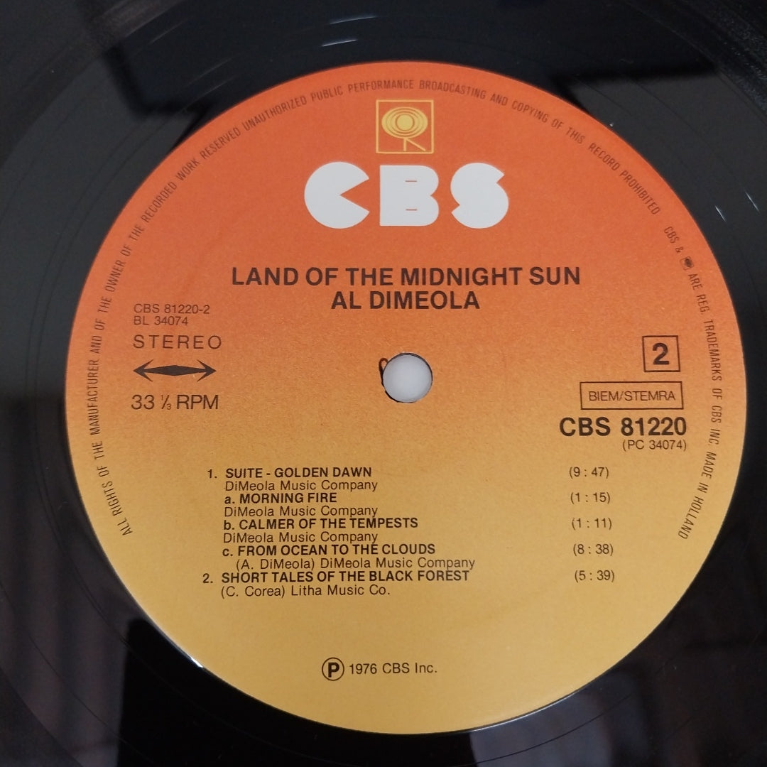 Al Di Meola - Land Of The Midnight Sun (Vinyl)