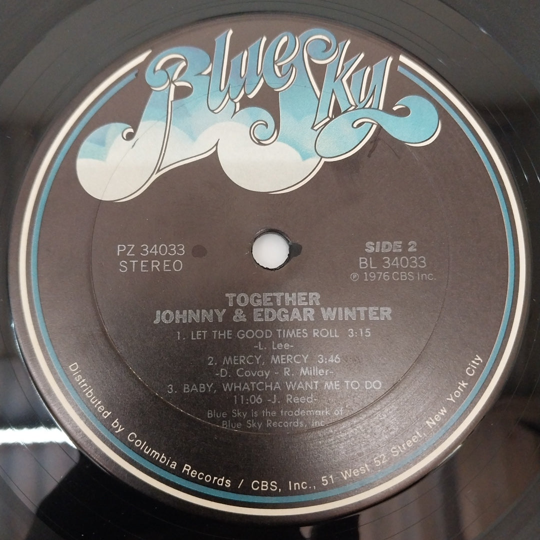 Johnny Winter & Edgar Winter - Together (Vinyl)