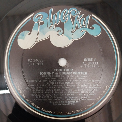 Johnny Winter & Edgar Winter - Together (Vinyl)