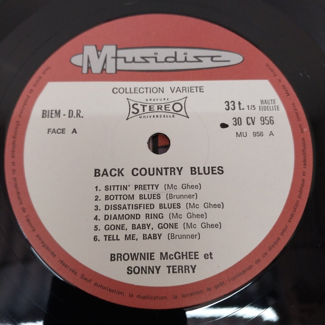 Sonny Terry & Brownie McGhee - Back Country Blues (Vinyl)