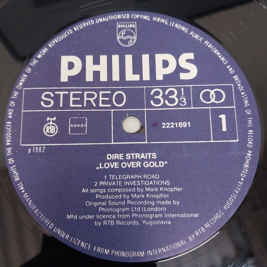 Dire Straits - Love Over Gold (Vinyl)