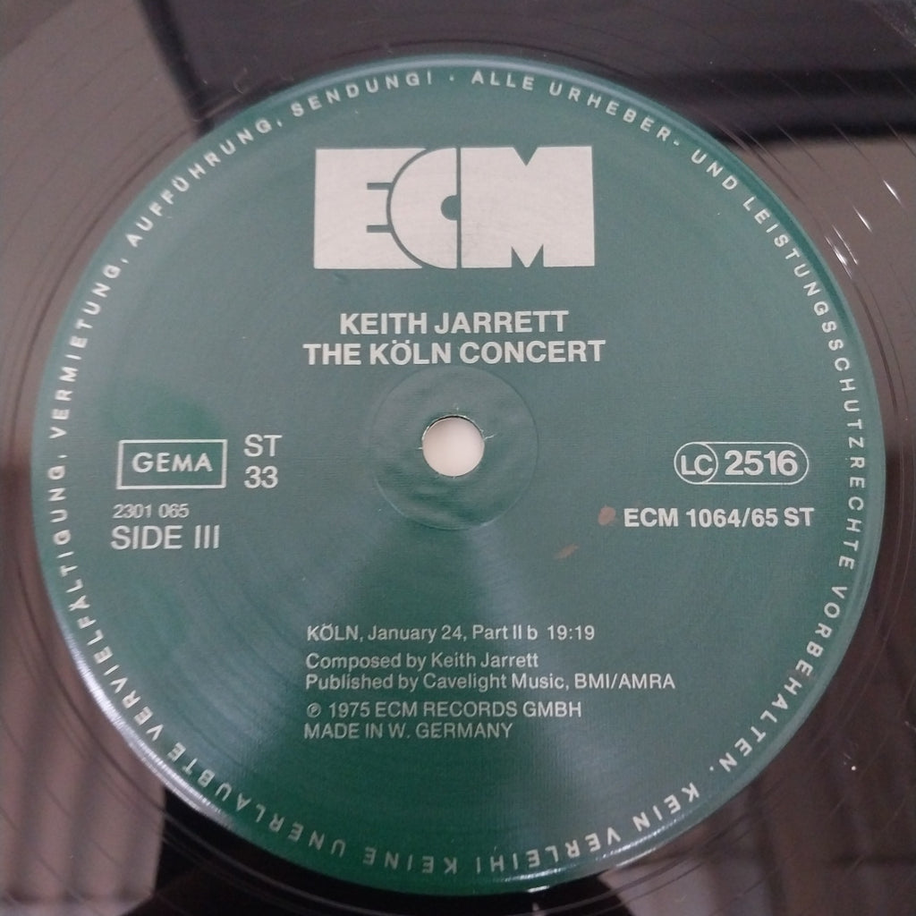 Keith Jarrett - The Köln Concert (Vinyl) (2)