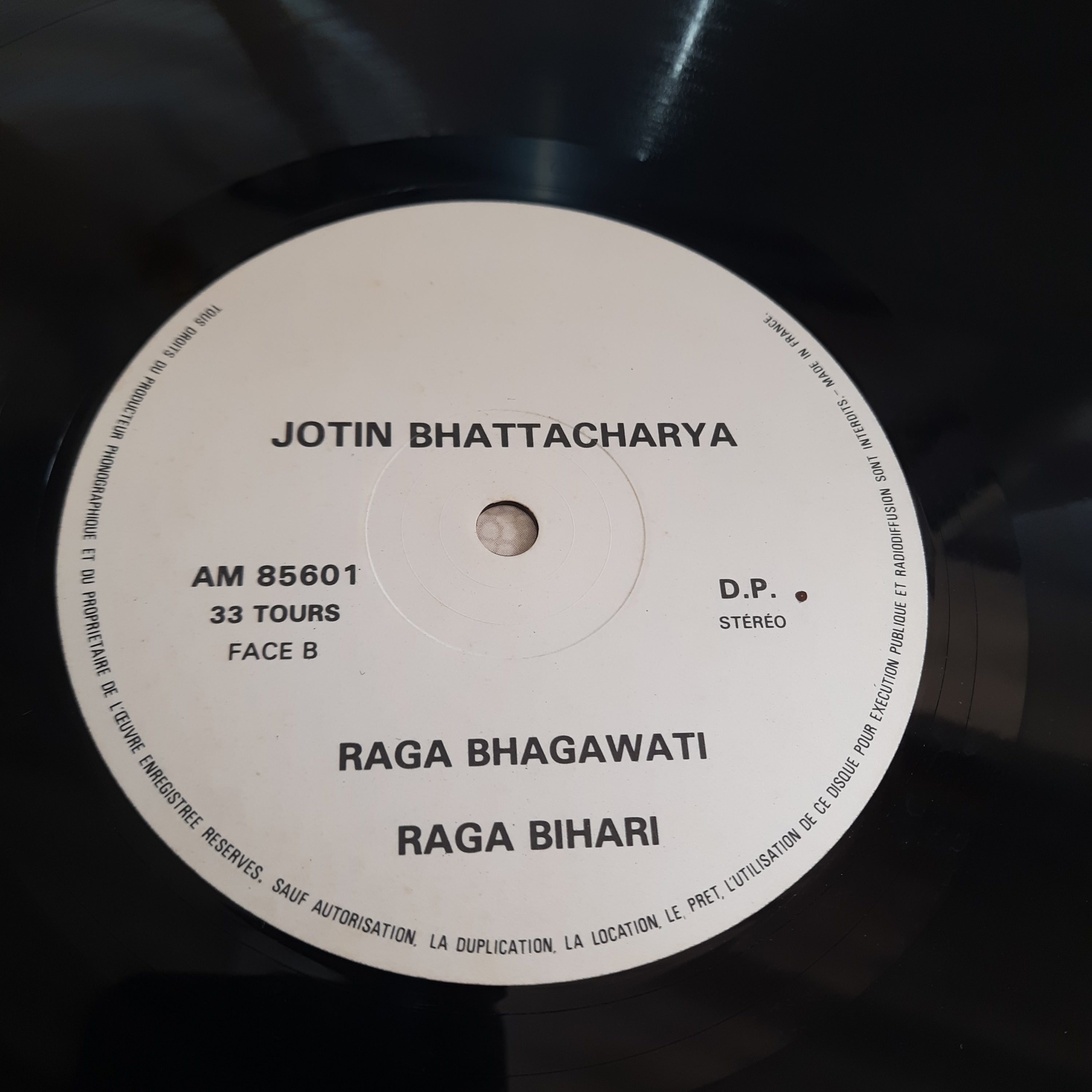 Jotin Bhattacharya - Musique d'Inde du Nord (Vinyl)