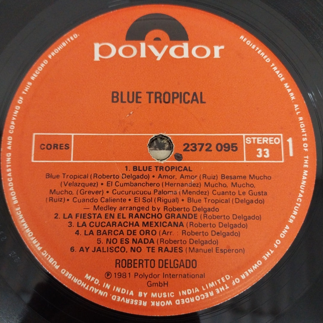 Roberto Delgado - Blue Tropical (Vinyl)