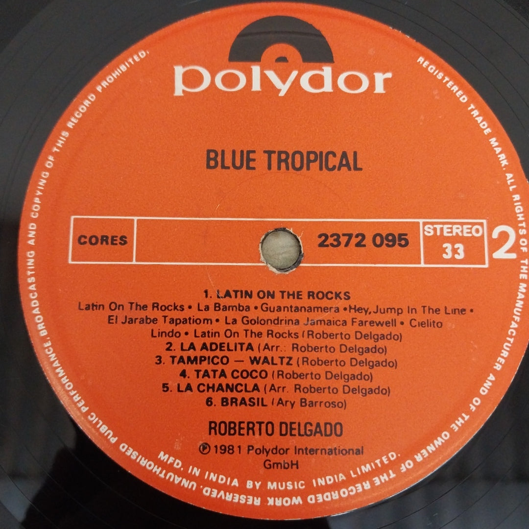 Roberto Delgado - Blue Tropical (Vinyl)