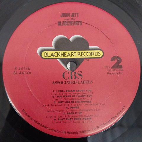 Joan Jett  - Blackhearts (Vinyl)