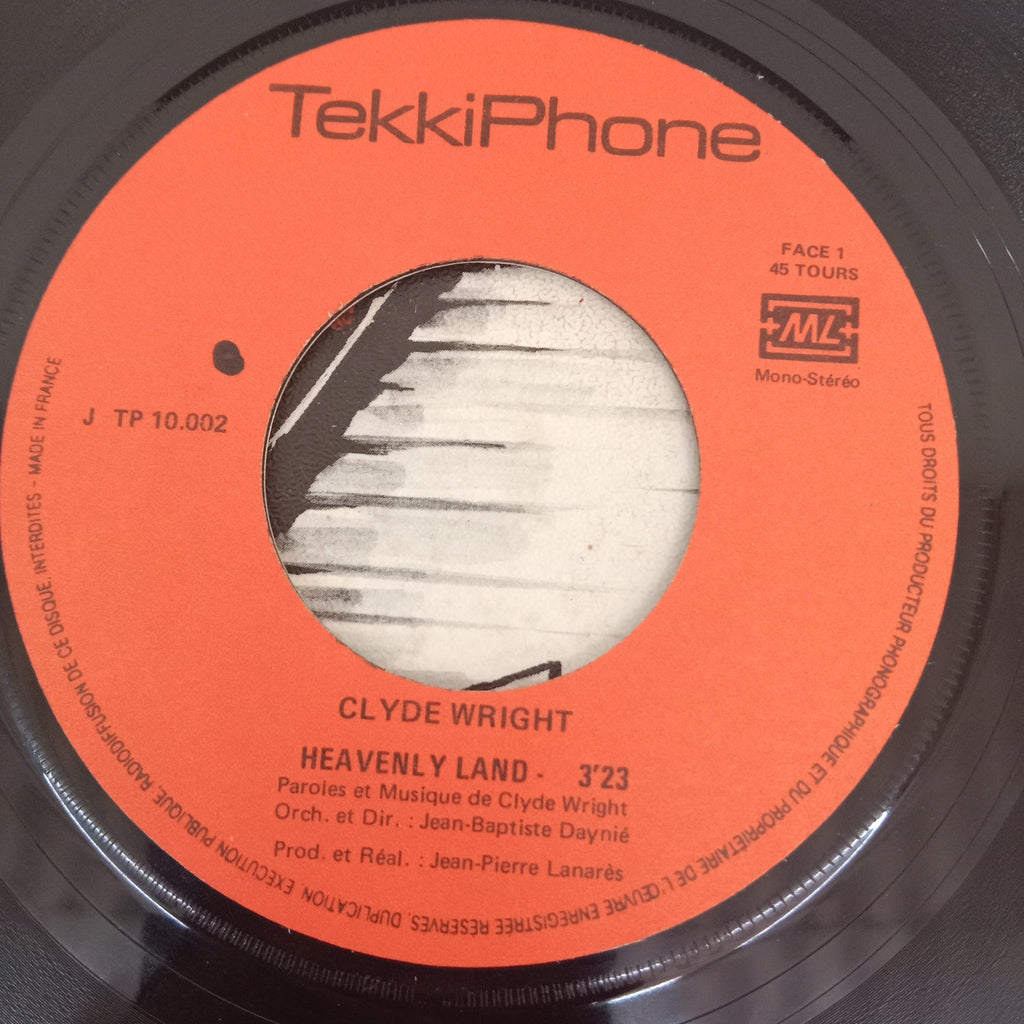 Clyde Wright - Heavenly Land / Jesus (45-RPM)