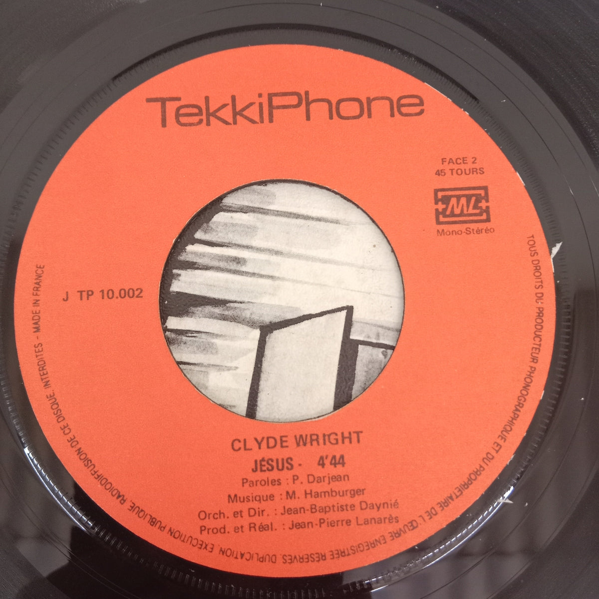 Clyde Wright - Heavenly Land / Jesus (45-RPM)