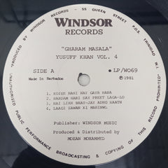 Yusuff Khan - Gharam Masala - Yusuff Khan Vol. 4 (Vinyl)