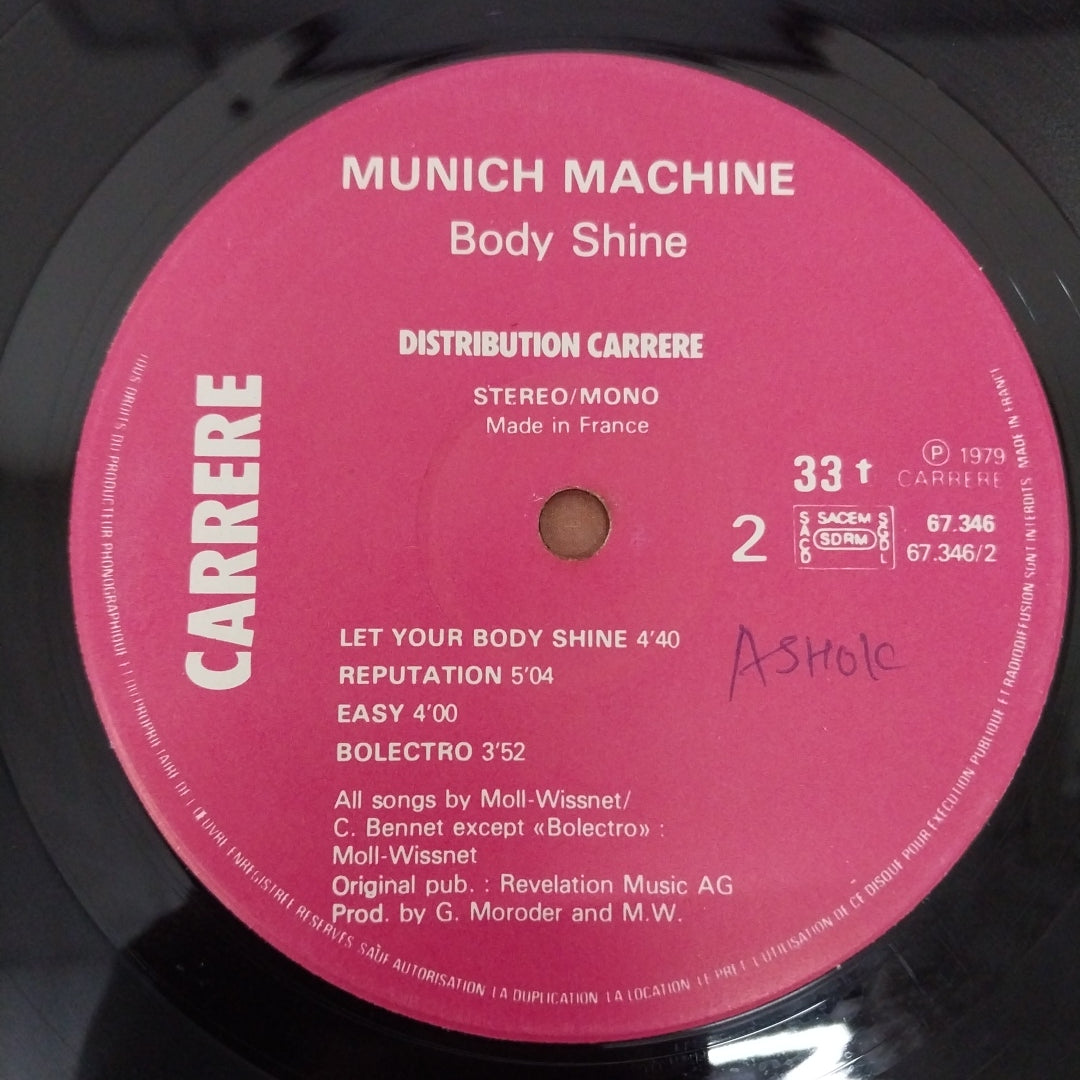 Munich Machine - Body Shine (Vinyl)