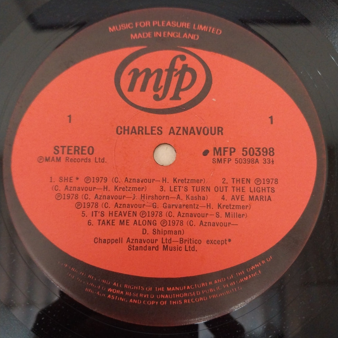 Charles Aznavour - Charles Aznavour (Vinyl)