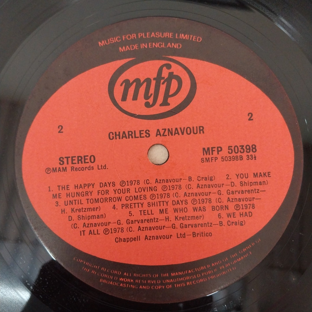 Charles Aznavour - Charles Aznavour (Vinyl)