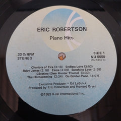 Eric Robertson - Piano Hits (Vinyl)