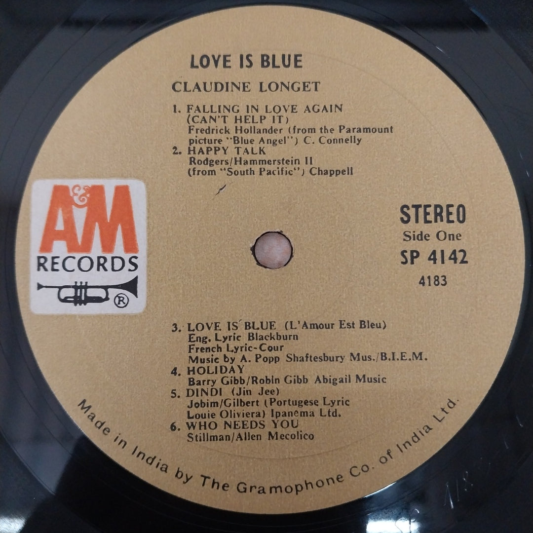 Claudine Longet - Love Is Blue (Vinyl)