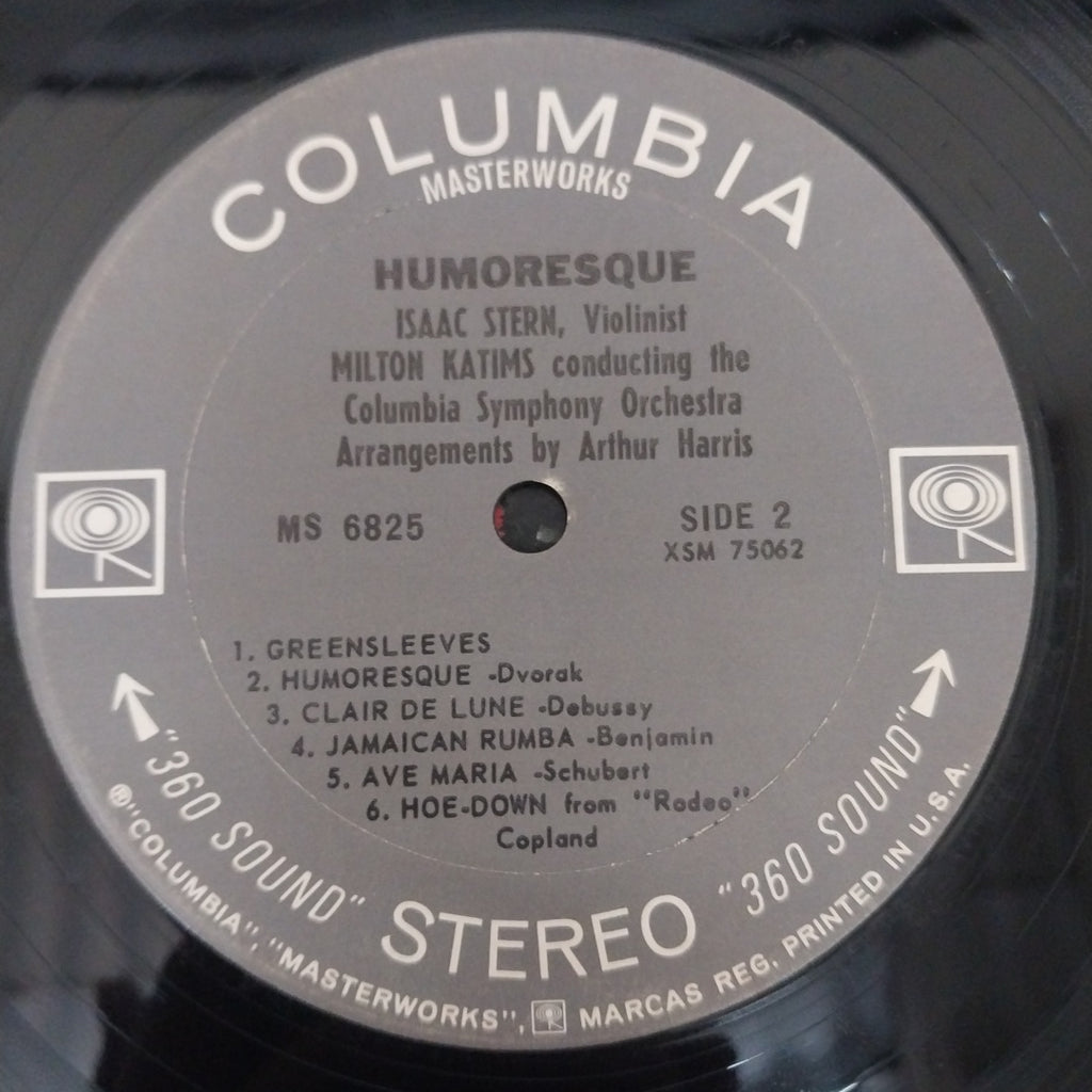Isaac Stern - Humoresque (Isaac Stern Plays Great Violin Favorites) (Vinyl)