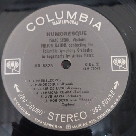 Isaac Stern - Humoresque (Isaac Stern Plays Great Violin Favorites) (Vinyl)