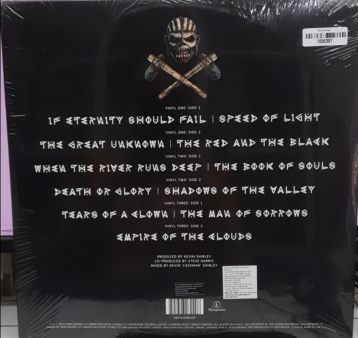 Iron Maiden - The Book Of Souls (Vinyl) (3)