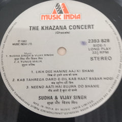 Sudha & Vijay Singh - The Khazana Concert (Vinyl)