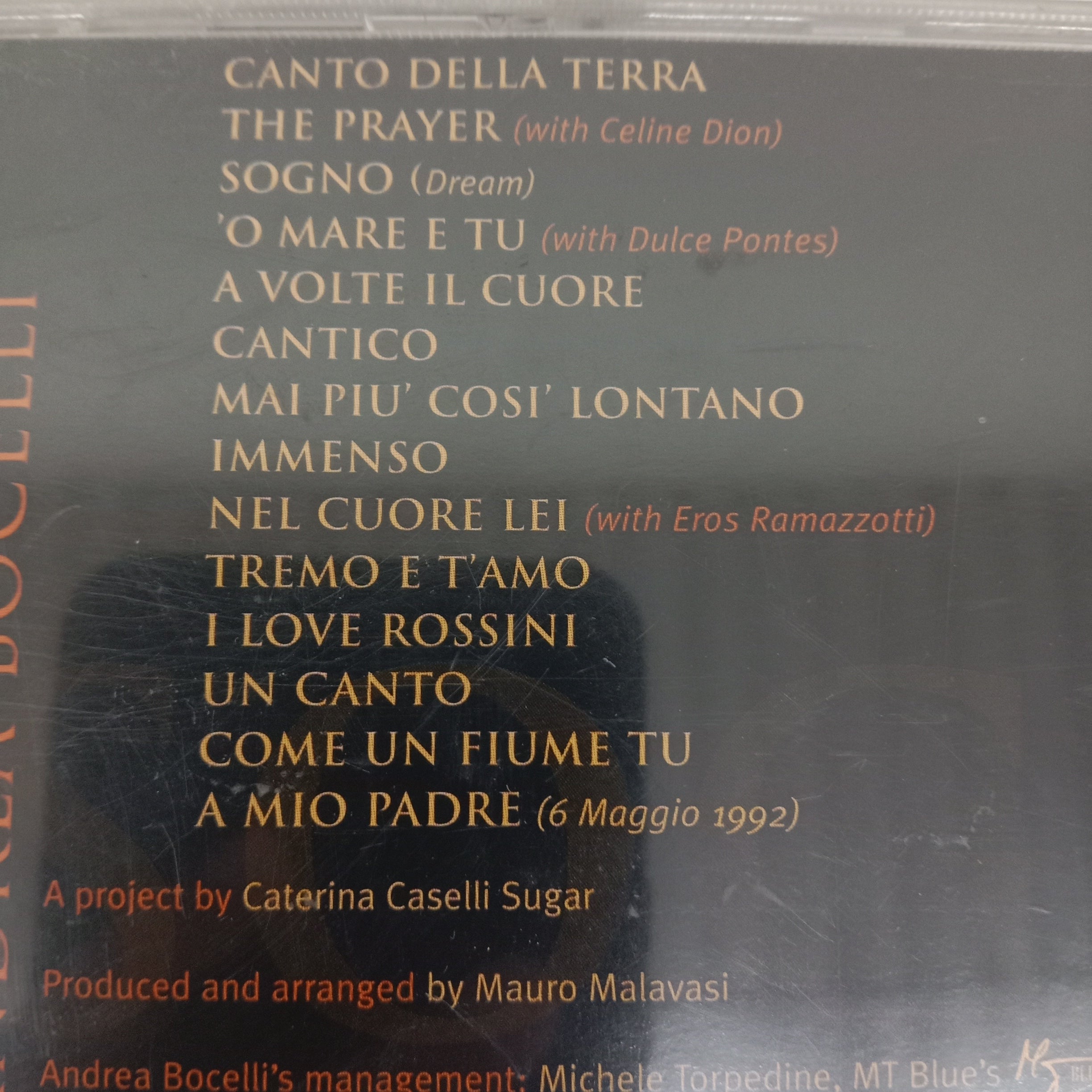 Andrea Bocelli  - Sogno (CD)
