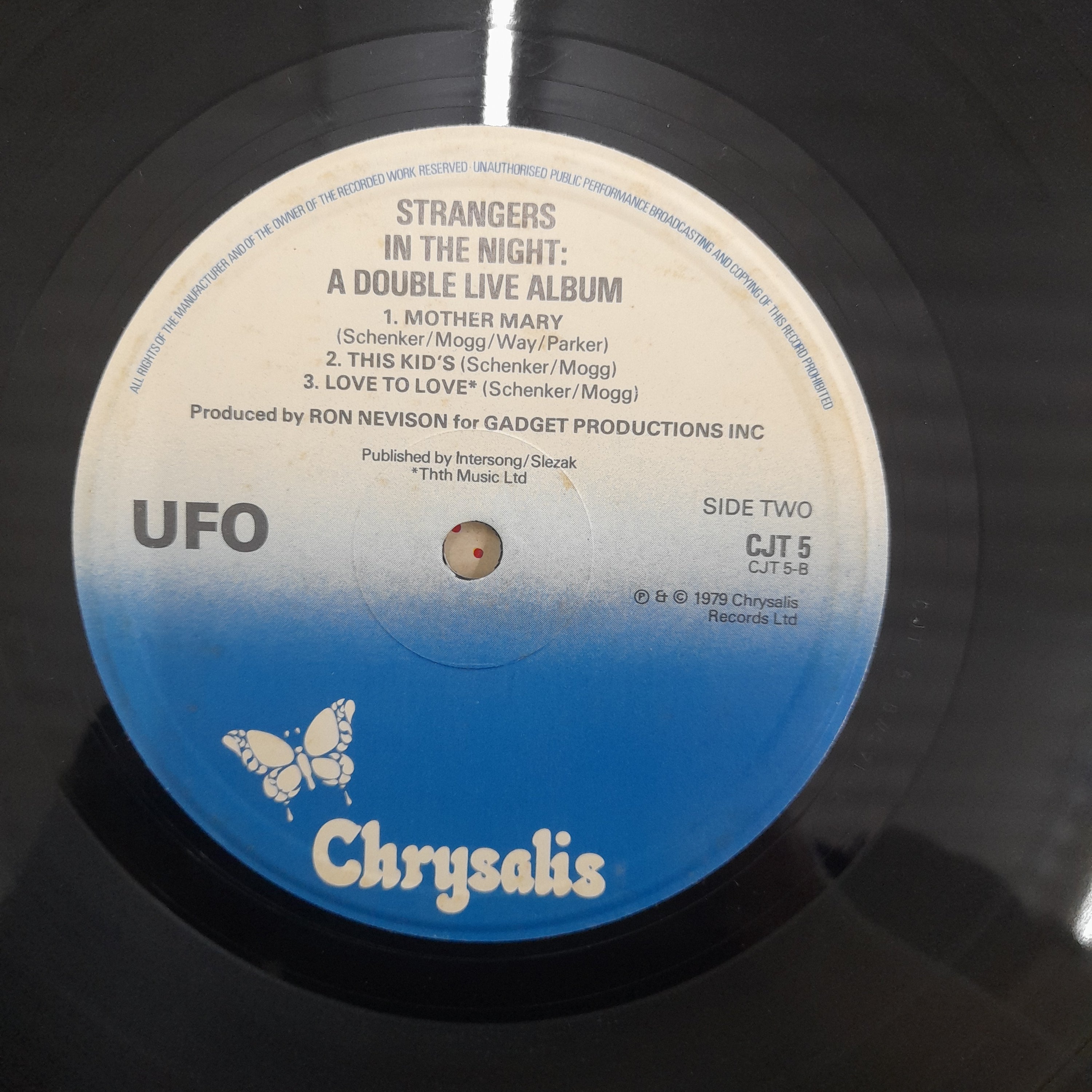 UFO (5) - Strangers In The Night (Vinyl) (2)