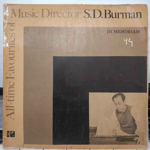 S. D. Burman - All-Time Favorites Of Music Director S.D. Burman (In Memoriam) (Vinyl)