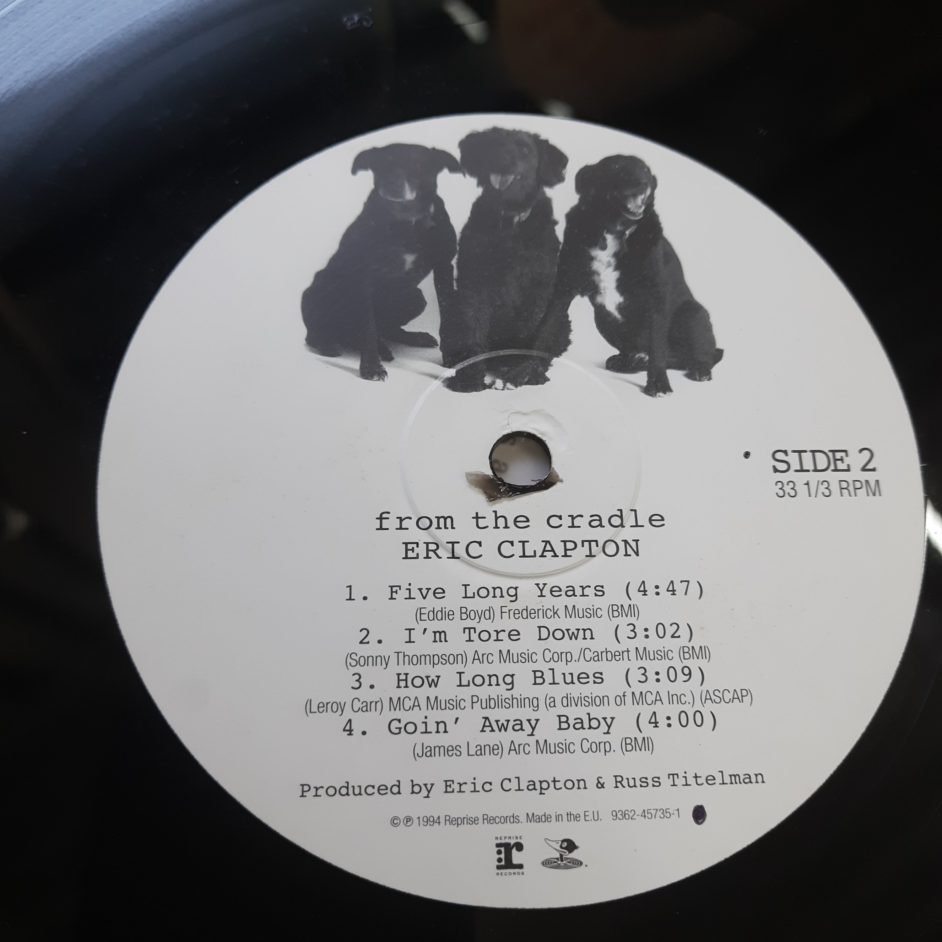 Eric Clapton - From The Cradle (Vinyl)