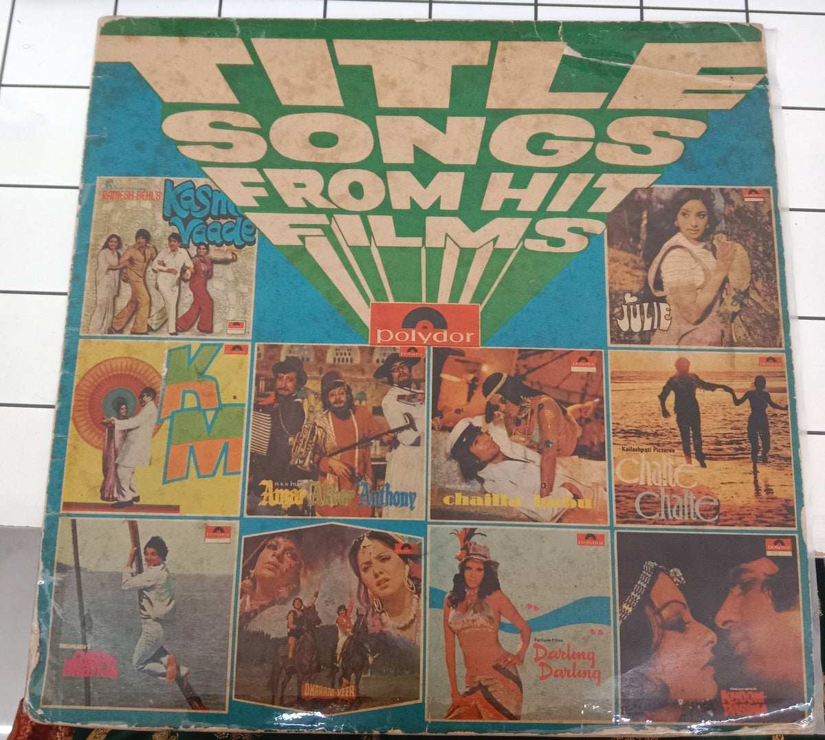 Various - Title Songs From Hit Films (Vinly)