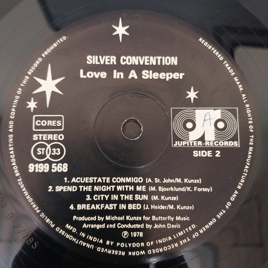 Silver Convention - Love In A Sleeper (Vinyl)