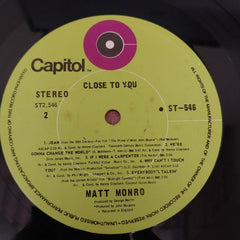 Matt Monro - Close To You (Vinyl)