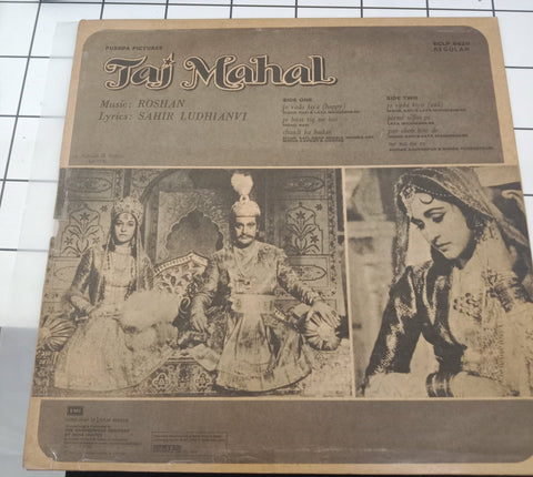 Roshan (2), Sahir Ludhianvi - Taj Mahal (Vinyl)