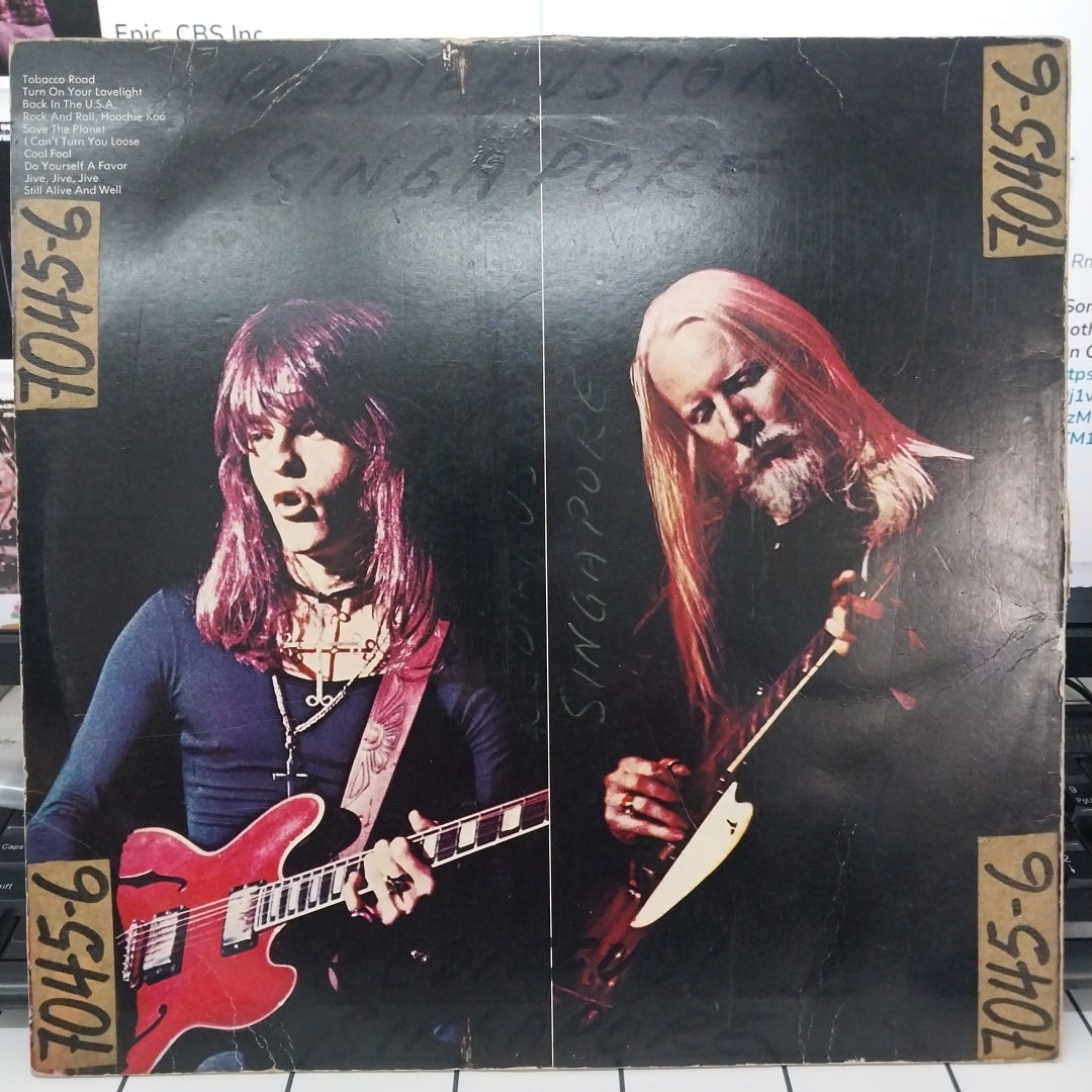 tobacco road edgar winter white trash Winter's Edgar Winter, White Trash, Roadwork,