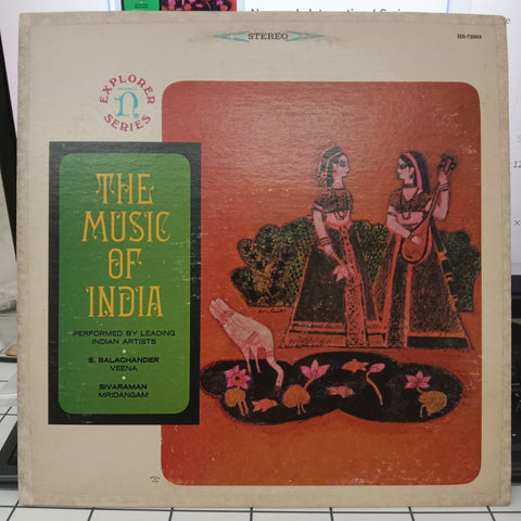 Sundaram Balachander, Umayalpuram K. Sivaraman - The Music Of India (Vinyl)