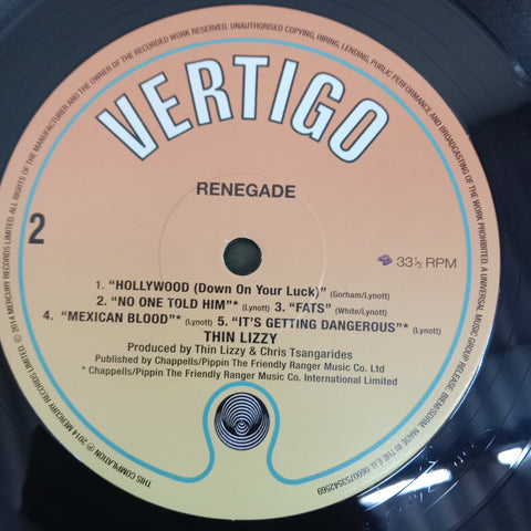 Thin Lizzy - Renegade (Vinyl)