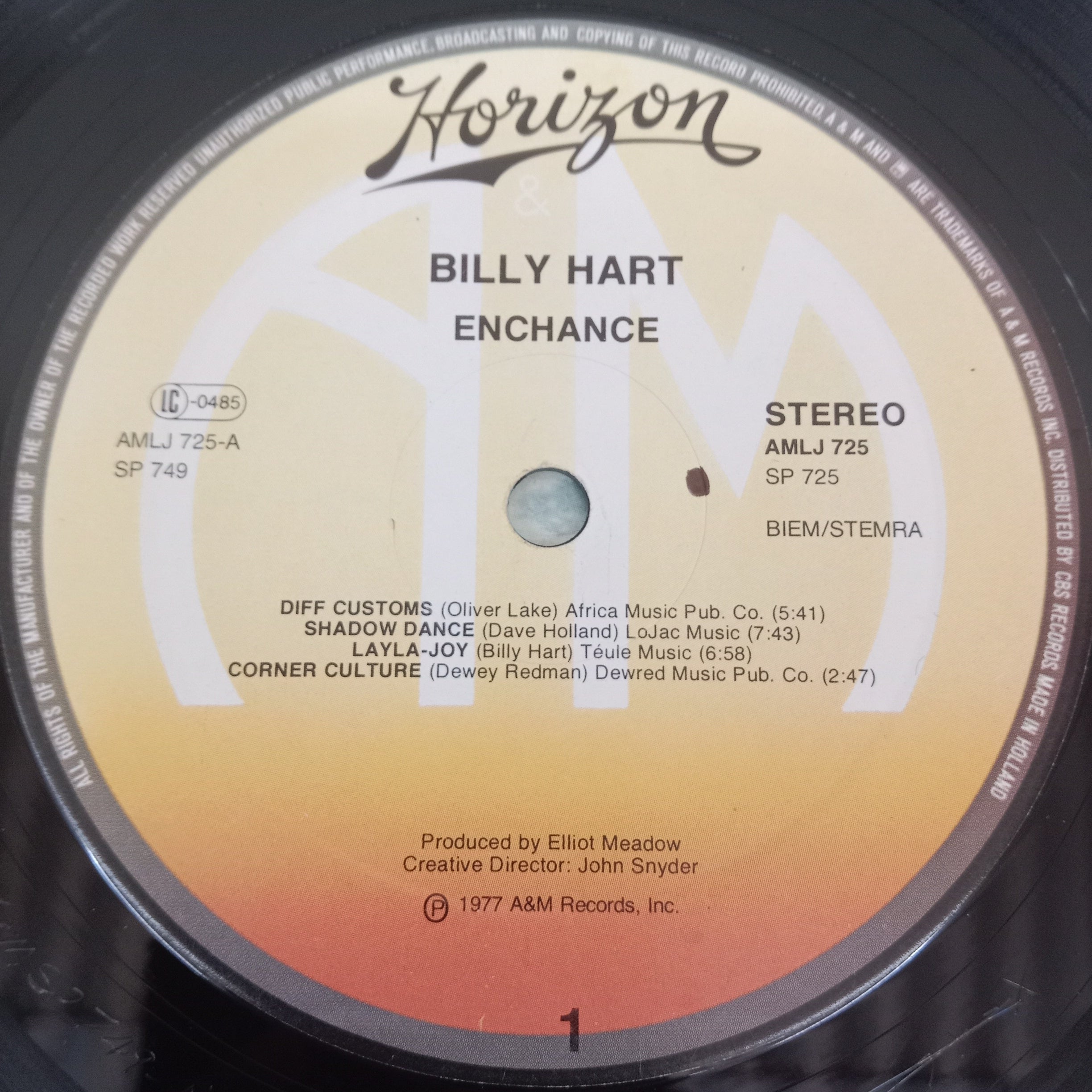 Billy Hart - Enchance (Vinyl)