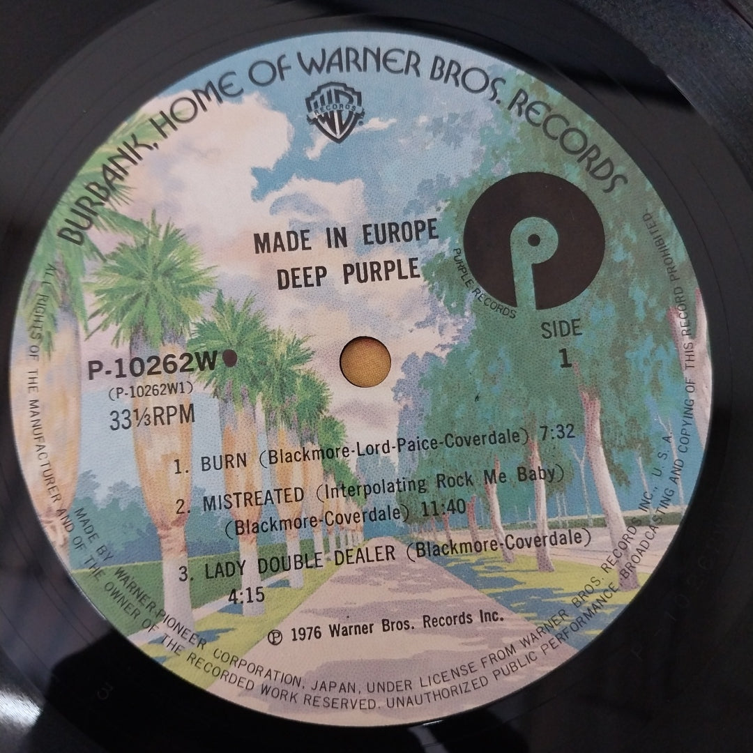 Deep Purple - Made In Europe (Vinyl)