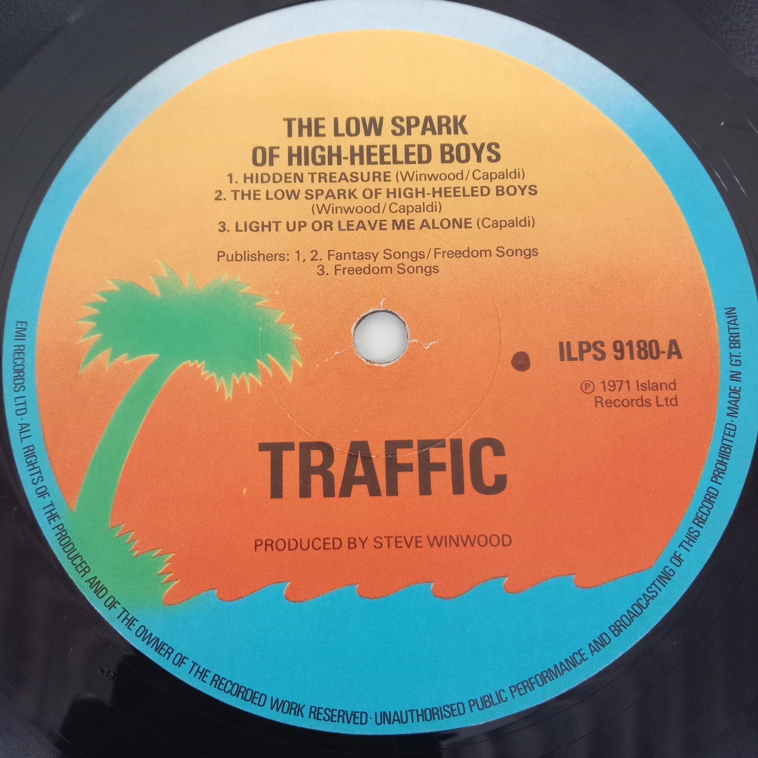 Traffic - The Low Spark Of High Heeled Boys (Vinyl)