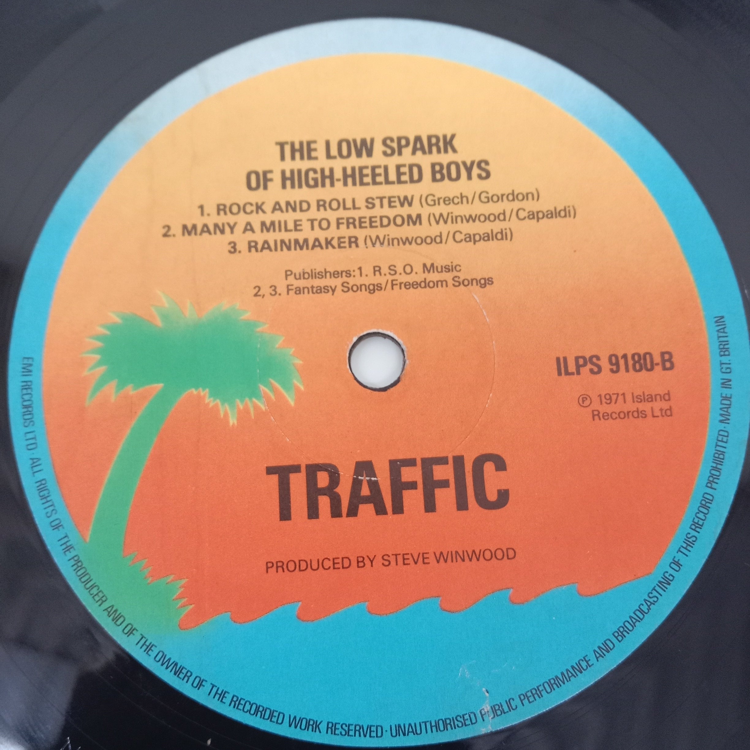 Traffic - The Low Spark Of High Heeled Boys (Vinyl)