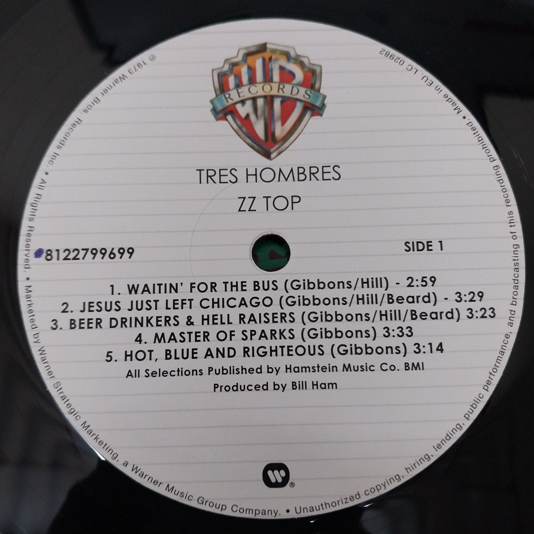 ZZ Top - Tres Hombres (Vinyl)