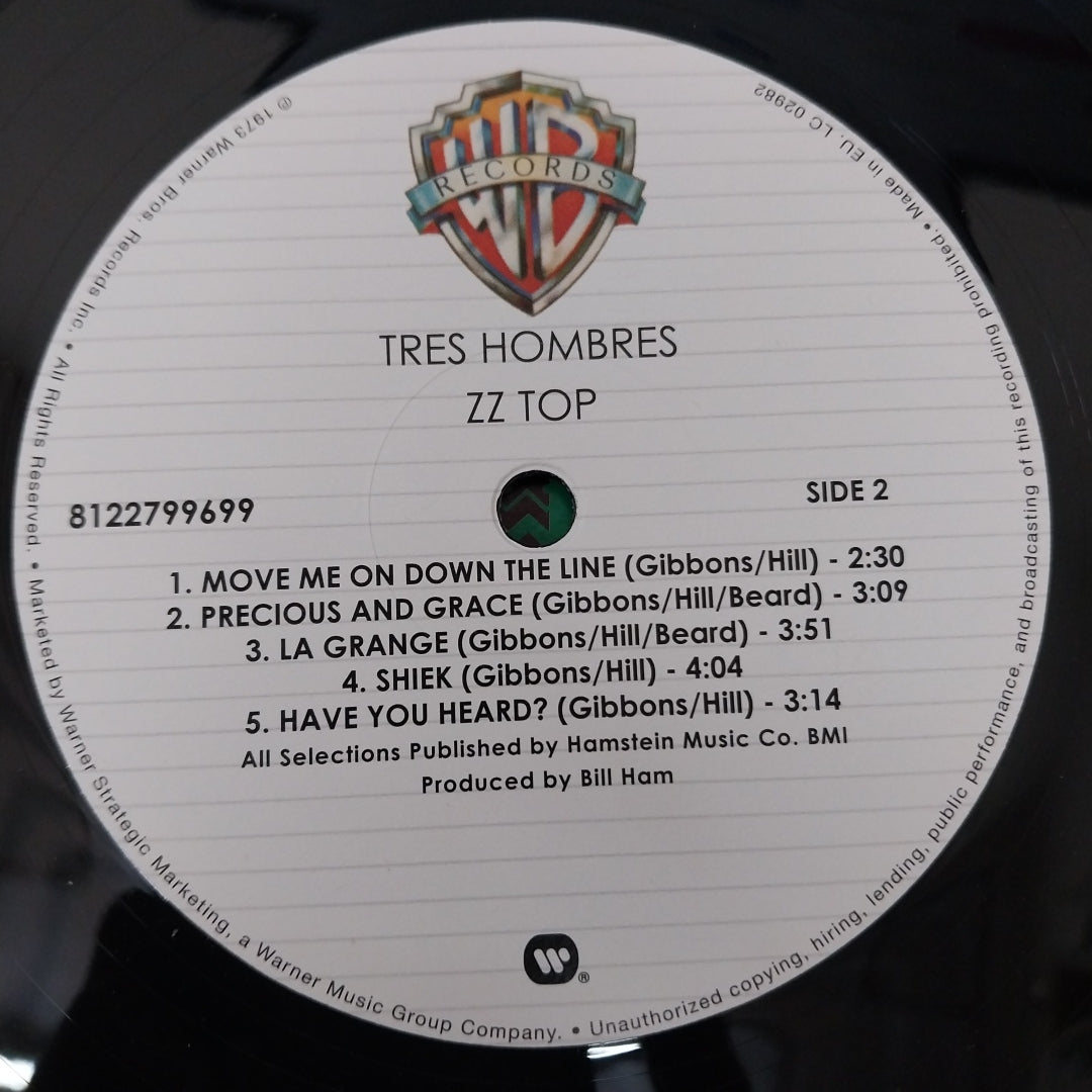 ZZ Top - Tres Hombres (Vinyl)