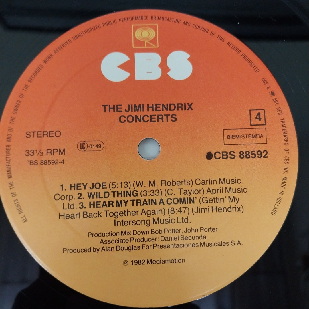 Jimi Hendrix - The Jimi Hendrix Concerts (Vinyl) (2)