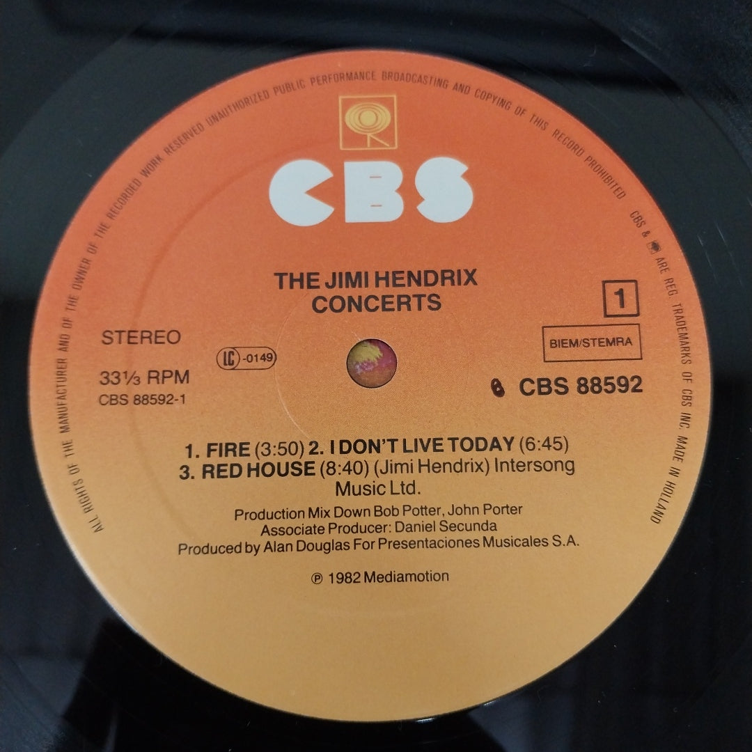 Jimi Hendrix - The Jimi Hendrix Concerts (Vinyl) (2)