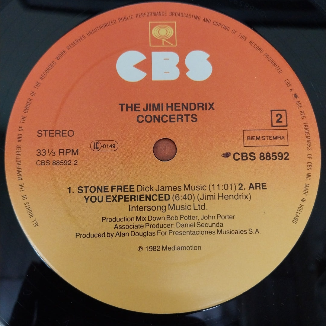 Jimi Hendrix - The Jimi Hendrix Concerts (Vinyl) (2)