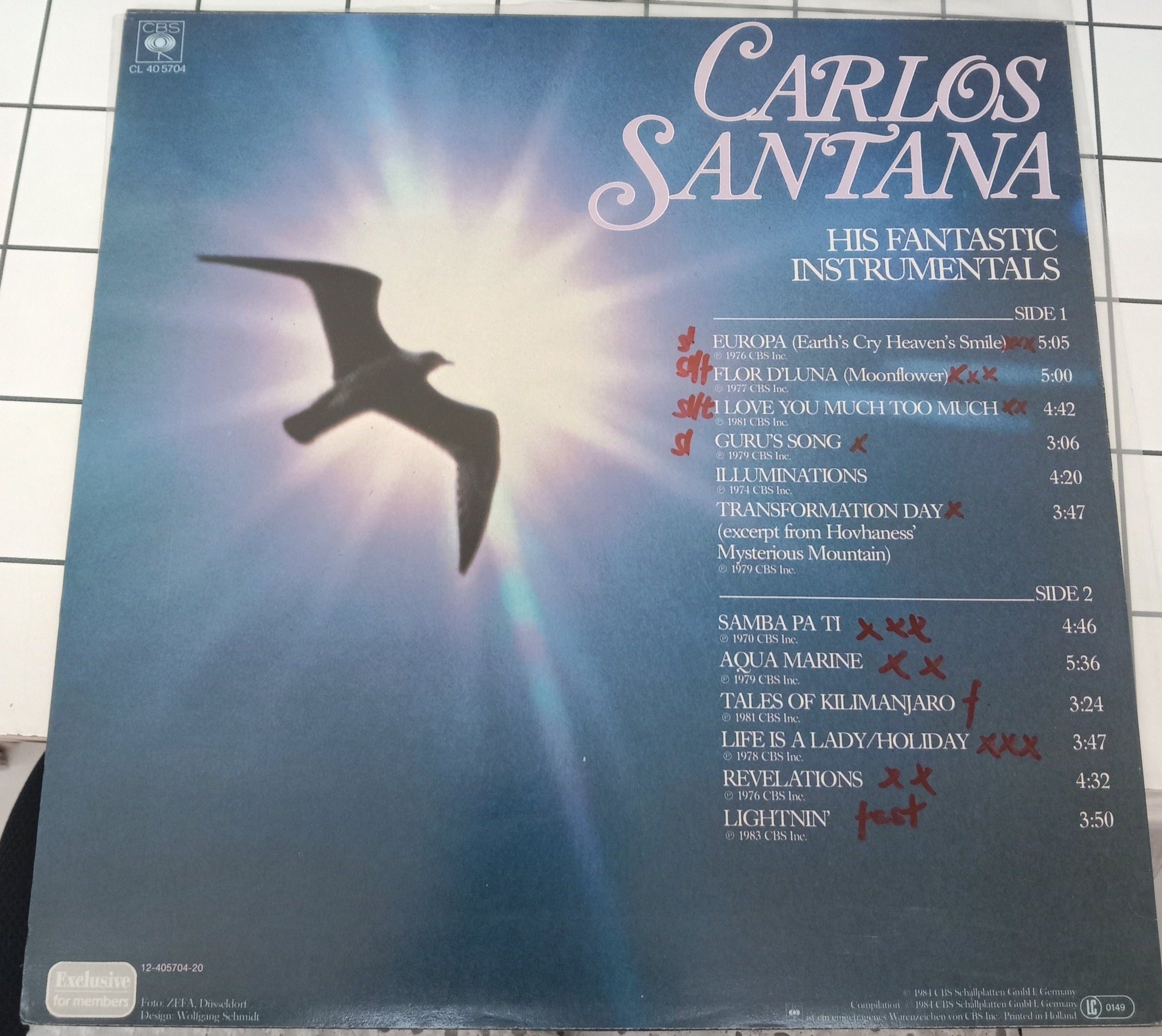 Carlos Santana - His Fantastic Instrumentals (Vinyl)